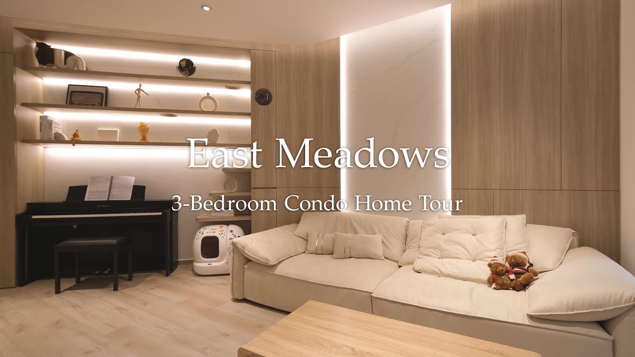 3-Bedroom Condo Home Tour | East Meadows | Interior Design in Singapore ...