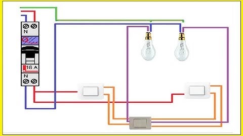 Diagram, Dual two-way ignition connection
