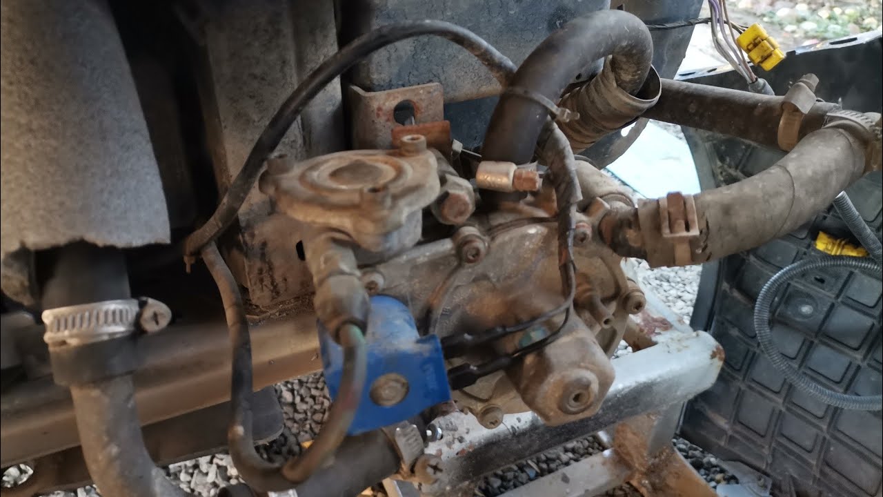 Рено Сценик 2 - замена фильтра газового редуктора Томассето!!! - YouTube