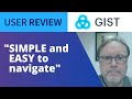 User  Review: Graphic Design Director Comments on the Limitations of Gist's CRM