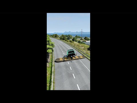 Cars vs Massive speed bumps#beamng #beamngdrive 