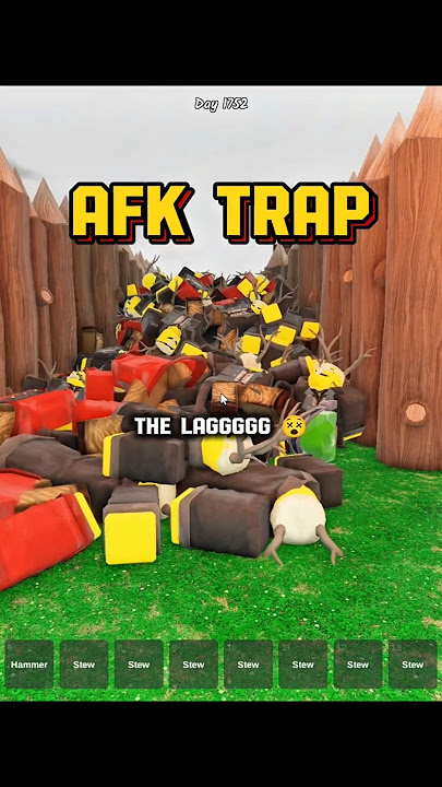1200 days AFK TRAP on 99 nights in the forest
