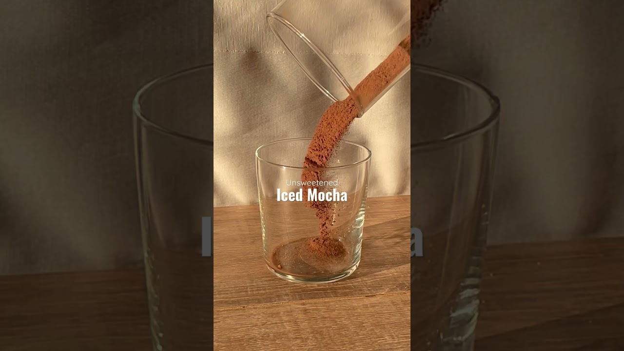 Delicious Iced Mocha 🍫✨☕️ 