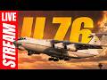 Ilyushin IL-76 🔴 Lisbon Airport LIVE Plane Spotting