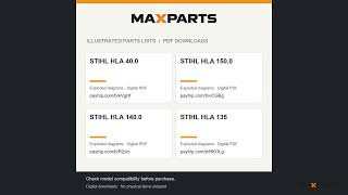 PDF Parts Catalogues | STIHL HS 202 and more | MaxParts IPL