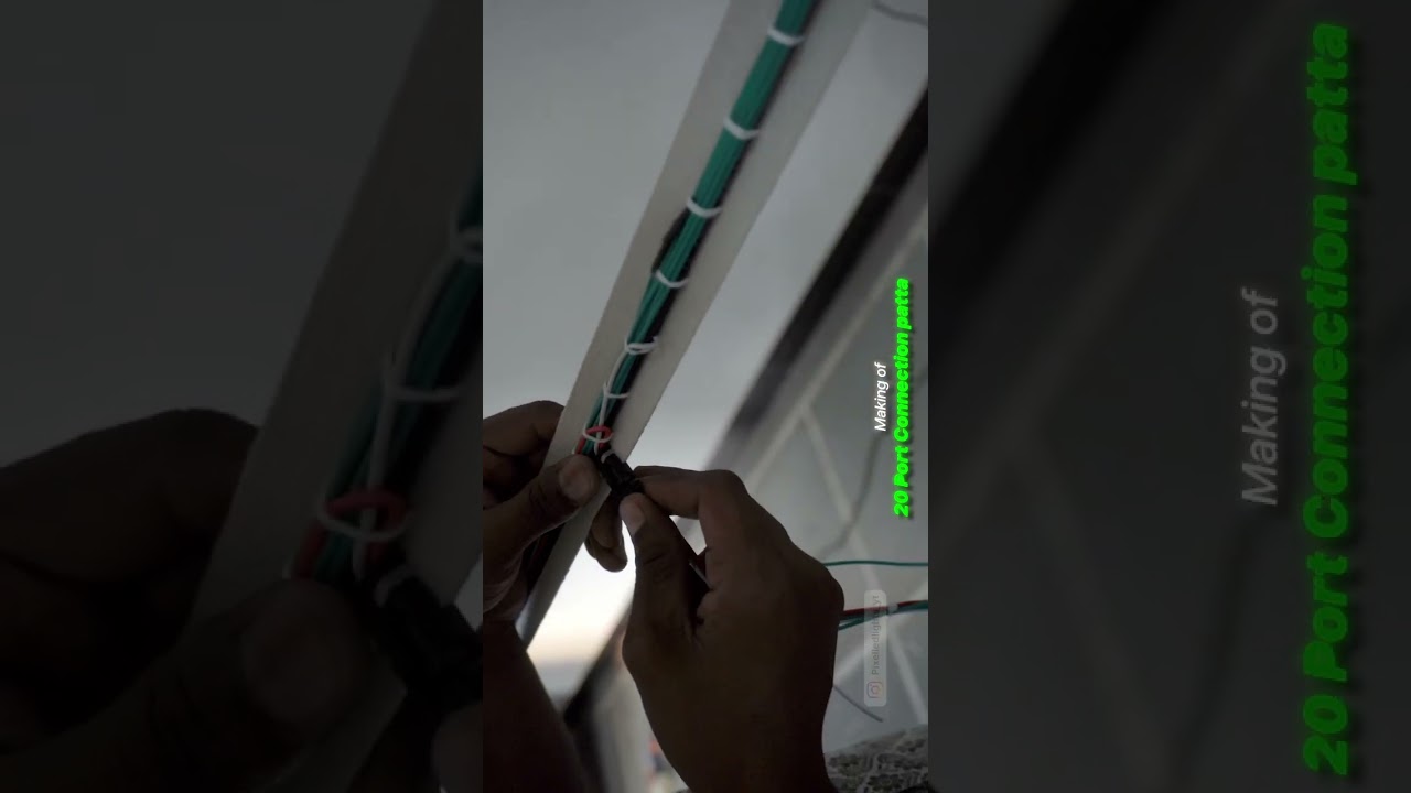 20 Port & 40 port Connection Patta