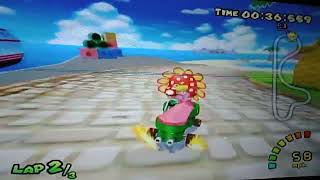 Mario Kart Double Dash Peach Beach Peach And Petey Piranha