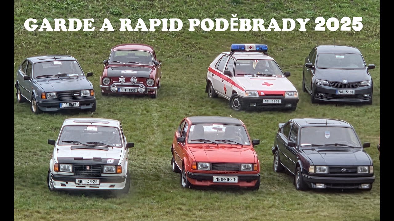 15. Sraz Škoda Garde & Rapid Poděbrady 2025
