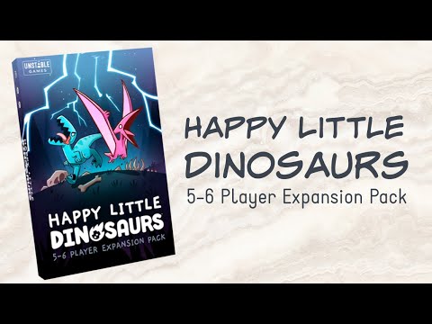 Happy Little Dinosaurs: Hazards Ahead (5-6 Players Expansion) (EN