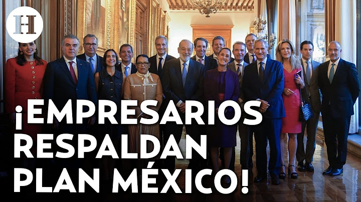 ¿Qué se habló en Palacio Nacional? Claudia Sheinbaum se reunió con empresarios por Plan México