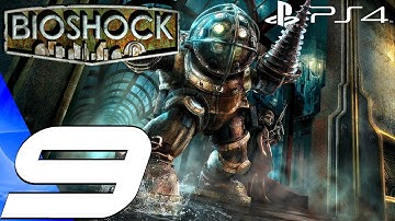 BioShock Remastered (PS4) - Gameplay Walkthrough Part 9 - Big Daddy & Proving Grounds 1080P 60FPS