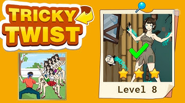Tricky twist puzzle level 8 solution walkthrough 