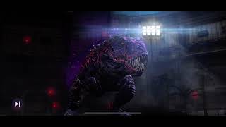 Omega 09 vs juggernaut 32 - Jurassic World the game boss battle