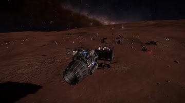 Elite Dangerous: surface cargo scooping w/o SRV