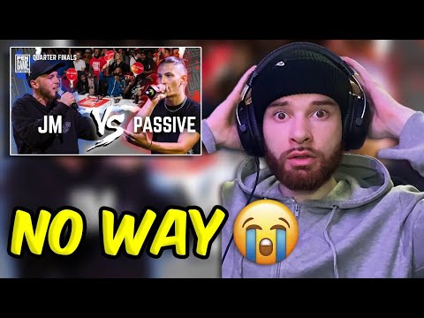 JM AND PASSIVE WENT CRAZY! | JM vs PASSIVE | PenGame Rap Battle 2025 (REACTION)
