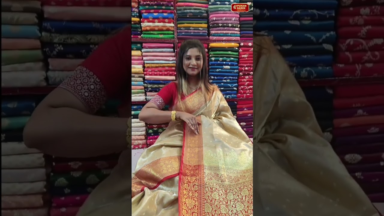 Wrapped in tradition in this beautiful  katan silk saree…