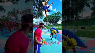 A MINHA BOLA NÃO !😱 #breaking #bboyng #tricking #parkour #circo #spiderman #capoeira #shortsviral