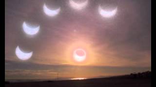 Astronomy - Partial Eclipse of the Sun from Rimini