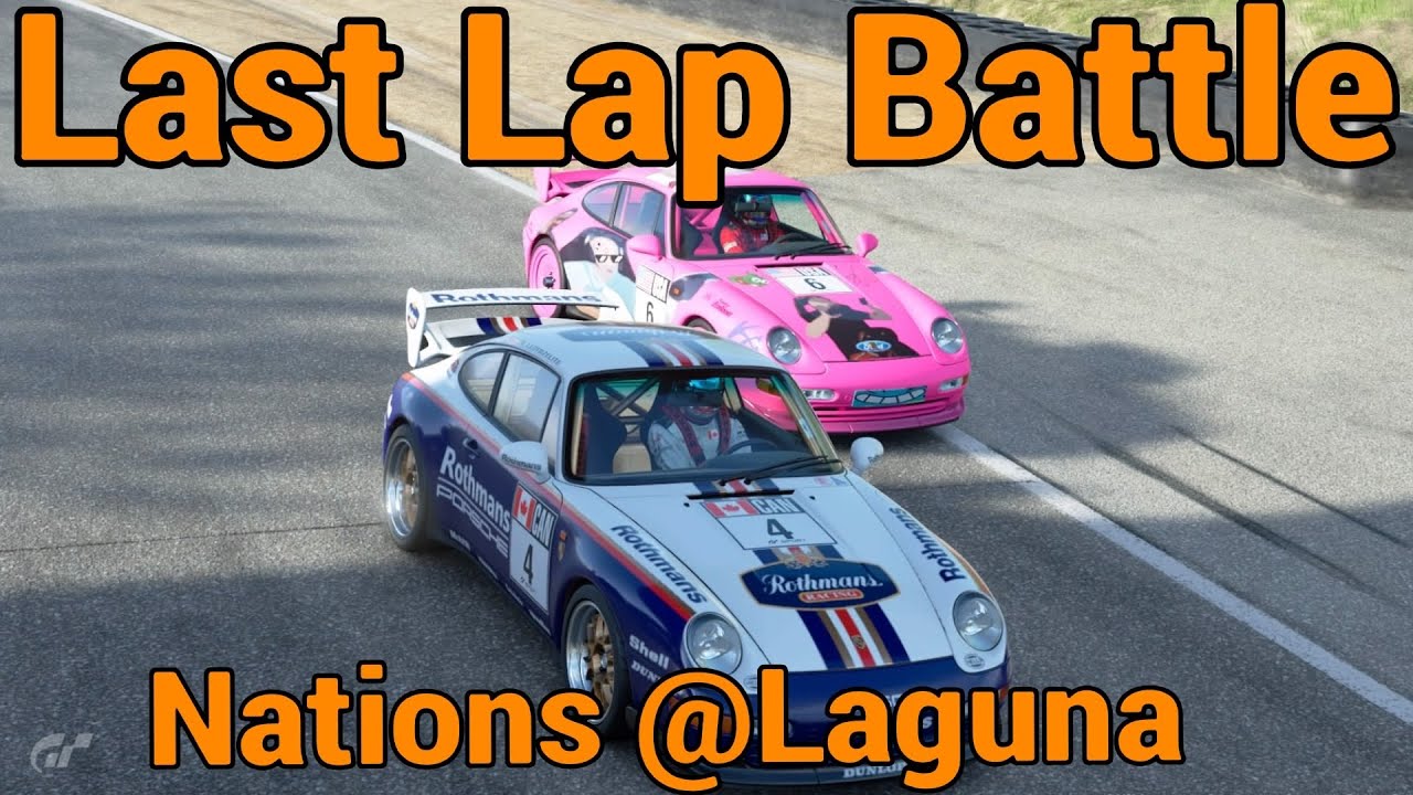 GT Sport - FIA Nations Cup Championship | Top Split Round 8 | Absolutely Fantastic Finish