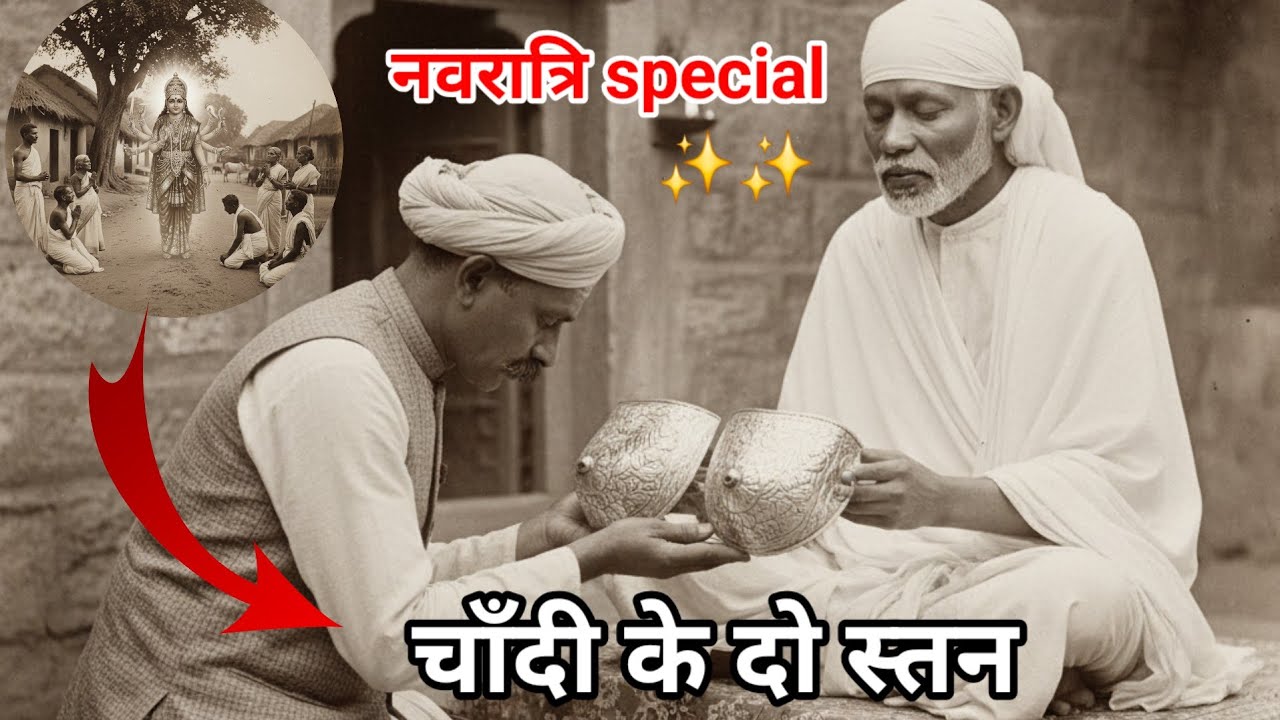 चाँदी के स्तन चढ़ाने की पीछे की सच्ची कथा – शामा और साईं बाबा Navratri special sai baba story