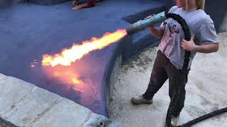 🎥 Construction Cam: ecoFinish on the Sun Ledge | Legendary Escapes #PoolConstruction