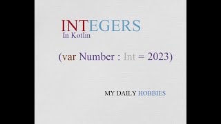 kotlin Integers