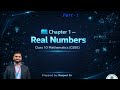 Real Number|chapter -01| part - 1| lecture -01| RANJEET SIR | class 10 | 2026-27