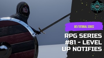 Unreal Engine Tutorial RPG Series # 81 - Level Up Notifies