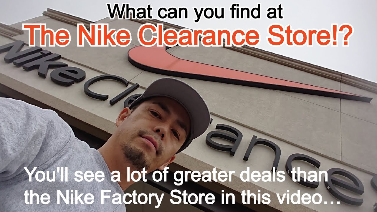 Find great deals at the Nike Clearance Store in Memphis, TN! - YouTube