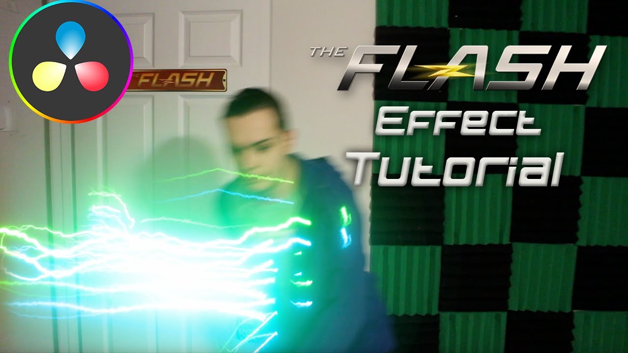 How to do The Flash Effect on Davinci Resolve Tutorial YouTube