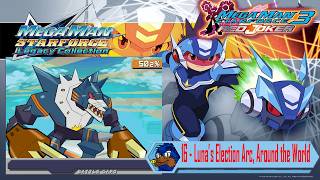 Mega Man Starforce 3: Red Joker - Luna’s Election Arc, Around the World