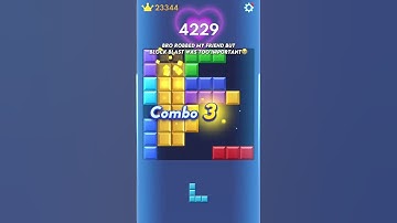 Bro Robbed My Friend But Block Blast Was Too Important #blockblast #HungryStudio #blockblastlove