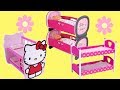 Hello kitty dolls bunkbed dimples bunkbed smoby baby nurse twin bed bunkbed baby annabell baby born