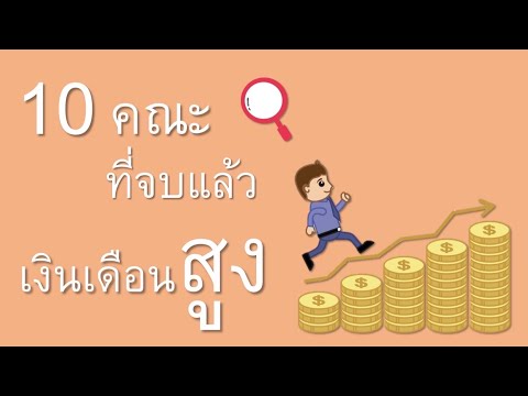 10 อันดับ “คณะ” ที่เรียนจบแล้วเงินเดือนสูงที่สุด