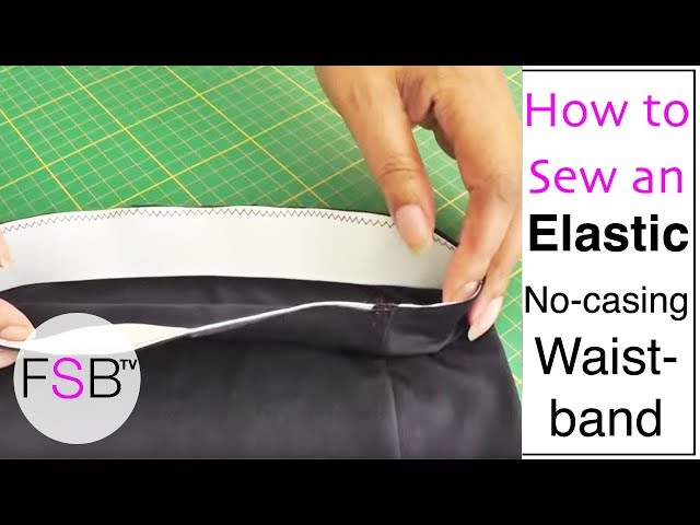 Is it possible to replace the elastic in the waistband without