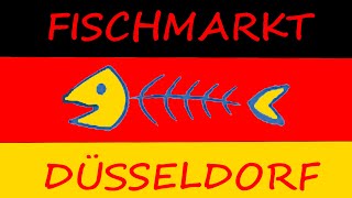 Fischmarkt in Düsseldorf. Воскресный Дюссельдорф.