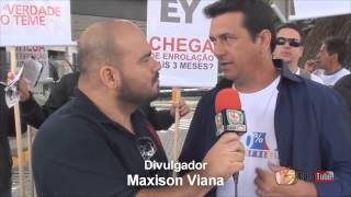 TelexFREE Protestas en sede de Ernest & Young