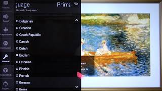 LG NanoCell TV - How to Change Teletext Language? LG 4K LED Smart TV (49NANO867NA) screenshot 4