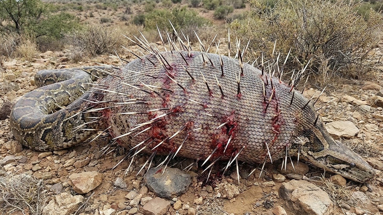 How Florida Looks at Killing Pythons Using Porcupines