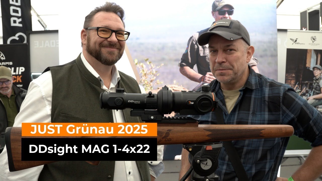 JUST Grünau 2025: DDoptics präsentiert das DDsight MAG 1-4x22