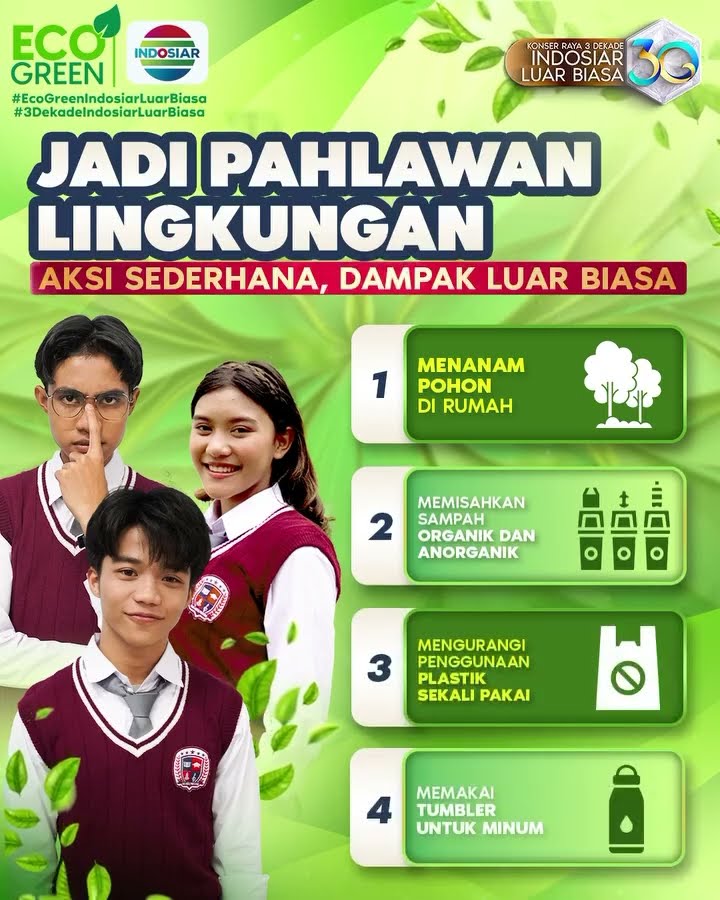 Yuk bestie jadi Pahlawan Lingkungan! Aksi Sederhana, Dampak Luar Biasa! ??