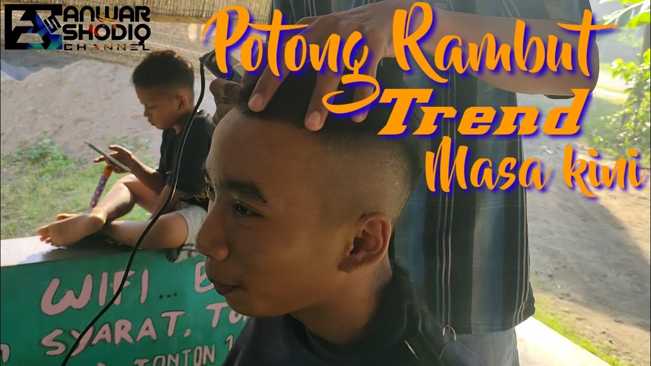 Pangkas rambut trend masa kini. - YouTube