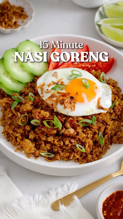 Nasi Goreng hanya dalam 15 menit #resepmudah