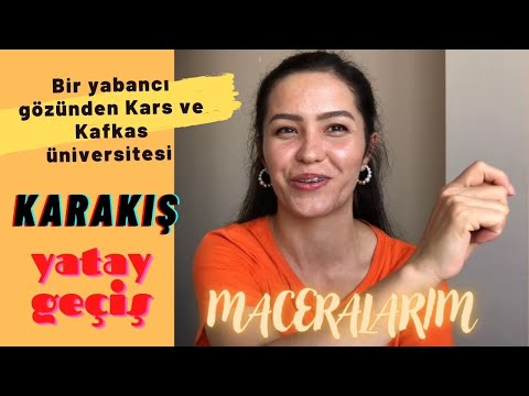 KARS ve KAFKAS Üniversitesi. Karakış, yatay geçiş.