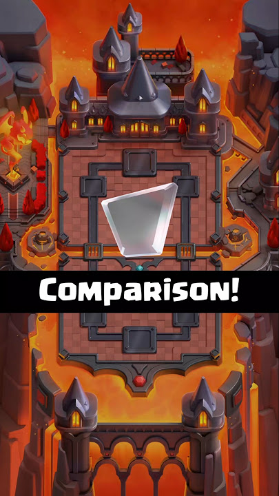 Comparison! #supercell #clashroyalle #clash