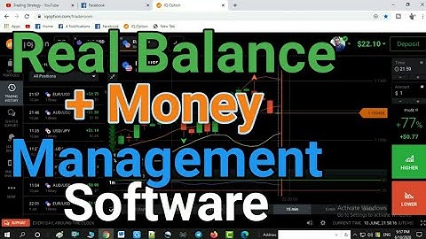 Real balance trading iq option 2020 with money management software
