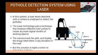 A powerpoint presentation on pothole detection technology