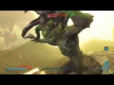 Fallout 4: Death Claw Finishing Move