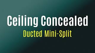 12,000 BTU 19 SEER2 Ceiling Concealed Ducted Mini-Split Inverter++ Energy-Star #trending #minisplit