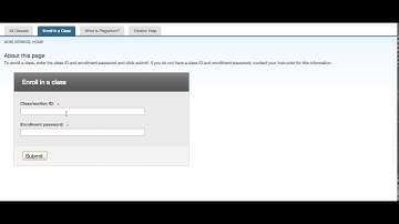 Enroll Students in a Class in TurnItIn.com